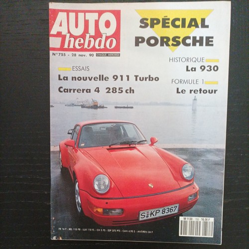 Auto hebdo 755 porsche - 755, 911