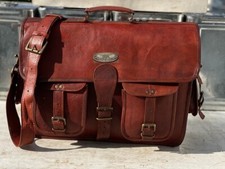 Neuf Cuir Vintage Ordinateur