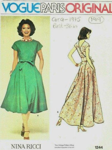 Patron couture vintage - de,