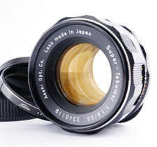 Ex + 5 PENTAX Super Takumar 55mm F/1.8 Mf Standard Objectif M42 W/ Filtre De