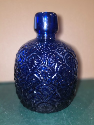 Bouteille verre bleu glass - ,