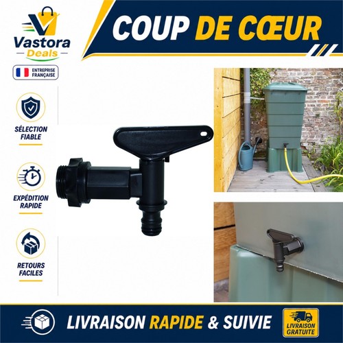 Robinet cuve plastique - robinet,