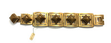 Ancien Bracelet Tank en métal