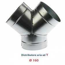 Raccord en Y Ø160 mm -