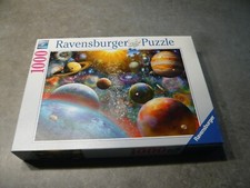 PUZZLE 1000 Pièces RAVENBURGER - LES PLANETES - OCCASION - Dim : 700 X 500 mm