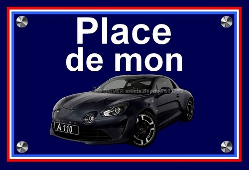 Plaque place mon alpine - de,
