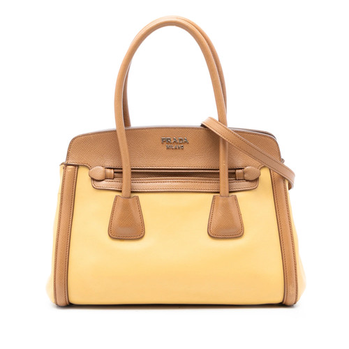 Prada bicolor saffiano cuir - saffiano,