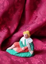 santon Devineau le berger assis 6,5cm n3 creche Noel