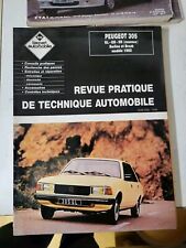 revue technique automobile PEUGEOT 305 GL GR SR S