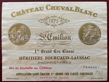 Étiquette Château Cheval
