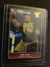 Wwe John Cena Shirt Relic Card