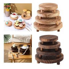 4 Plateaux En Bois avec