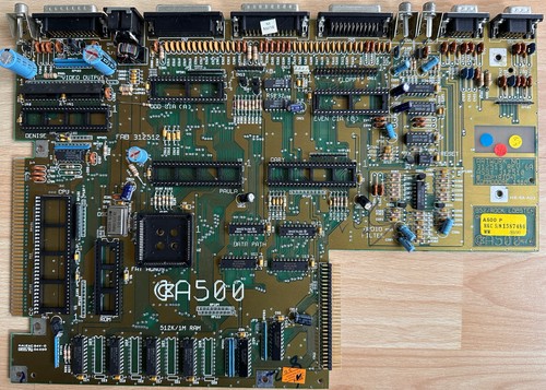 Carte mère rev amiga - rev, 6a