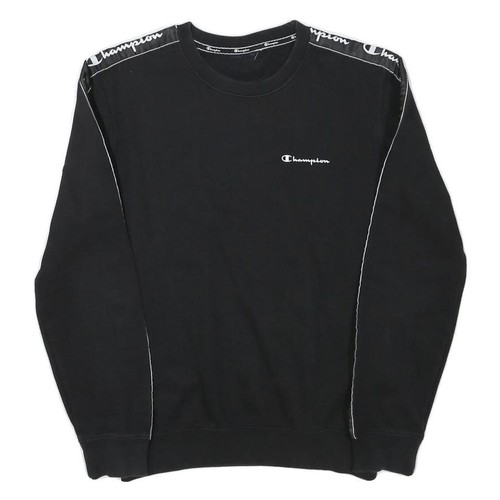 Champion sweatshirt noir col - sweatshirt,