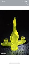 Bougeoir flamme en cristal