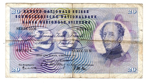 Suisse switzerland billet - switzerland,