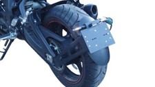 Support plaque ras roue - support, |