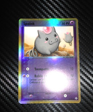 pokemon carte spoink  74/97  reverse holo  50  PV  2004  TBE rarissime français