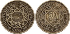 50 Francs Empire Cherifien -
