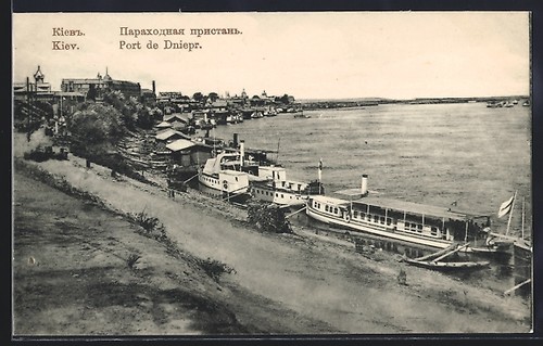Kiev port dniepr - dniepr,, carte