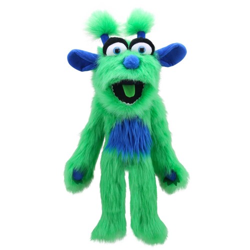 Marionnette monstre vert the - monstre,