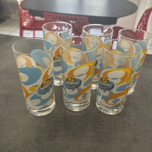 Orangina light anciens verres - light,