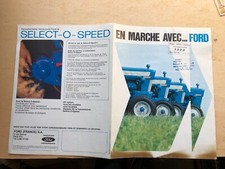DEPLIANT  D EPOQUE TRACTEUR FORD 3000 SUPER DEXTA major