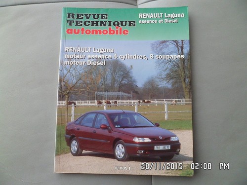 Rta renault laguna essence - rta,