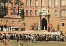 PRINCIPAUTE DE MONACO MONACO LA RELEVE DE LA GARDE DES CARABINIERS DE S A S