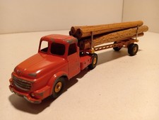 Dinky Toys 36A F Willeme tracteur semi remorque porte bois fardier 1/43 TBE