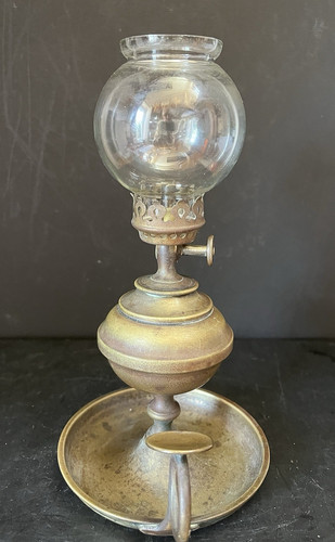 Ancienne lampe huile - ancienne, à