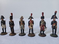 Soldats étain médailler - 6, étain/médailler