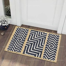 Tapis Kilim En Jute Naturel 100% Tressé À La Main Sur Mesure Pour Salon 4x6