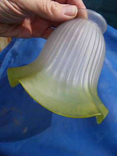 Tulipe abat jour verre - abat,