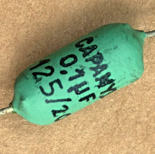 1 Condensateur CAPAMYL Mylar 100nF - 125V - 0.100uF - 100000pF 20%