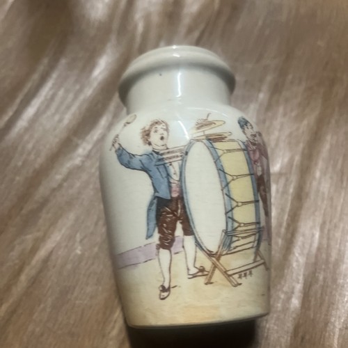 Pot moutarde faience - a,
