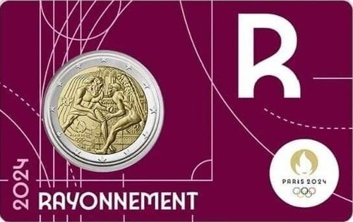 2euro commémo france 2024 - 1x, commémo.