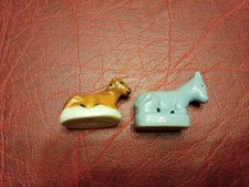 2 Fèves La Crèche Animaux