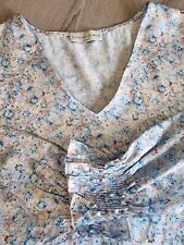 L' ATELIER DE MILA PARIS : BLOUSE FLEURIE LIBERTY BAS DES MANCHES SMOCKS