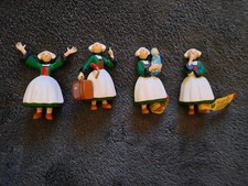 4 Figurines Plastoy Bécassine