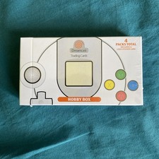 HOBBY BOX SEGA DREAMCAST  TRADING CARD BOX LIMITED RUN GAMES 4 PACKS