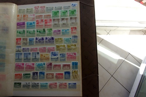 Roumanie lot timbres obl - -,