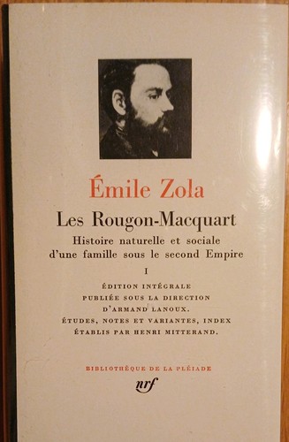 Pléiade emile zola les - -,