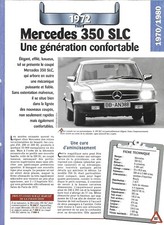 MERCEDES 350 SLC  & 1972 &