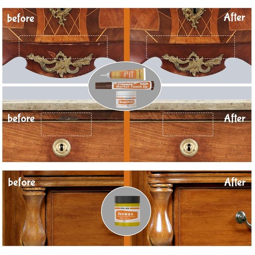 Wood furniture repair - wood, kit