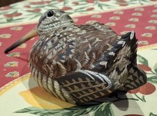 Bécasse au sol sculpture en