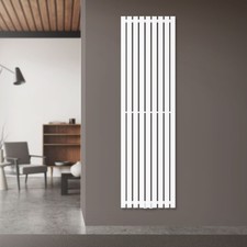 Radiateur plat vertical design Stella salle de bain monocouche 480x1600 mm blanc