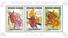 Burundi 2014 Perf. Fauna &