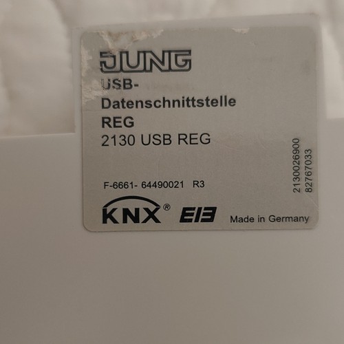 Jung 2130 usb - jung, interface