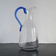 Carafe Pichet Daum Nancy verre soufflé France Art Deco